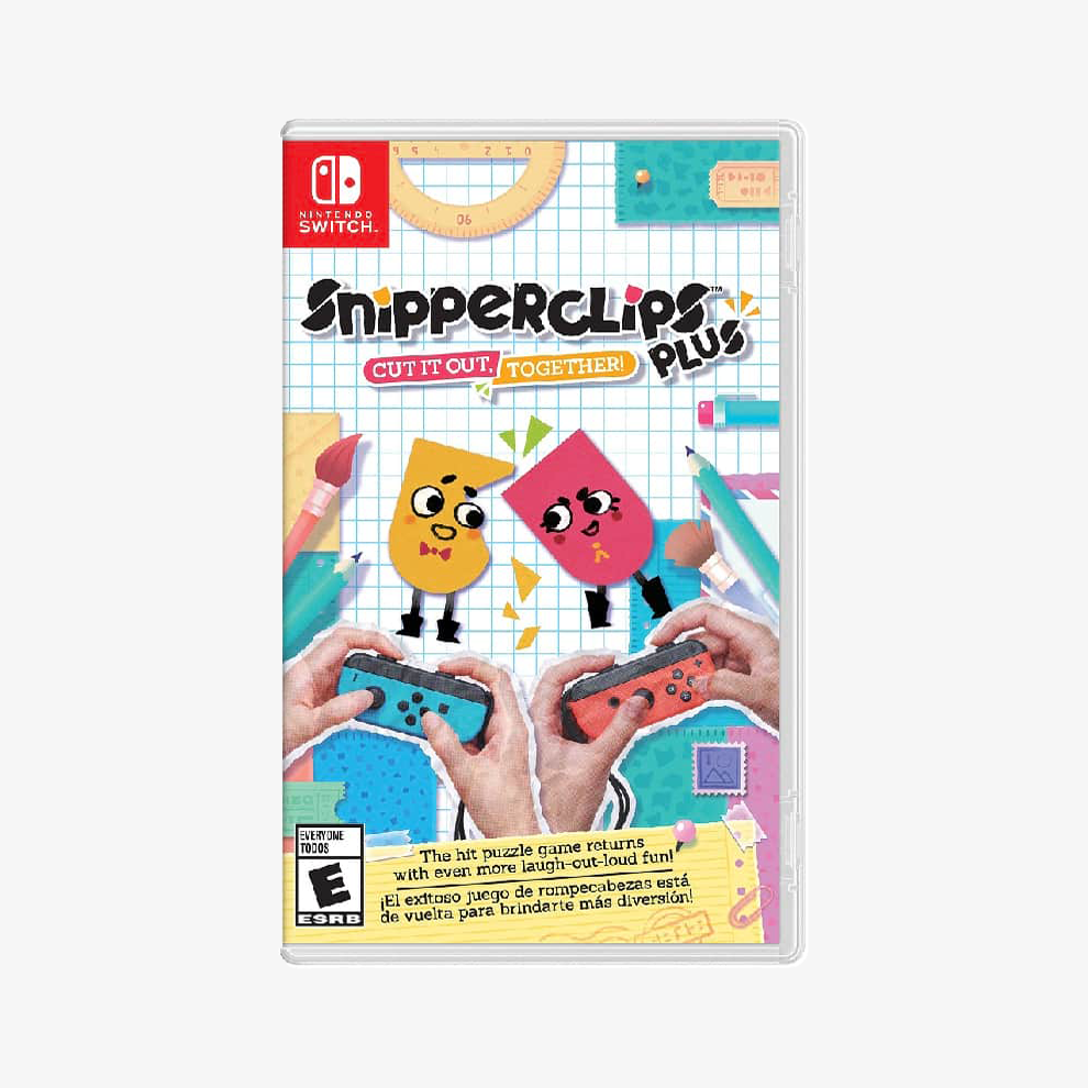 Snipperclips Plus - Cut It Out Together! (Nintendo Switch)