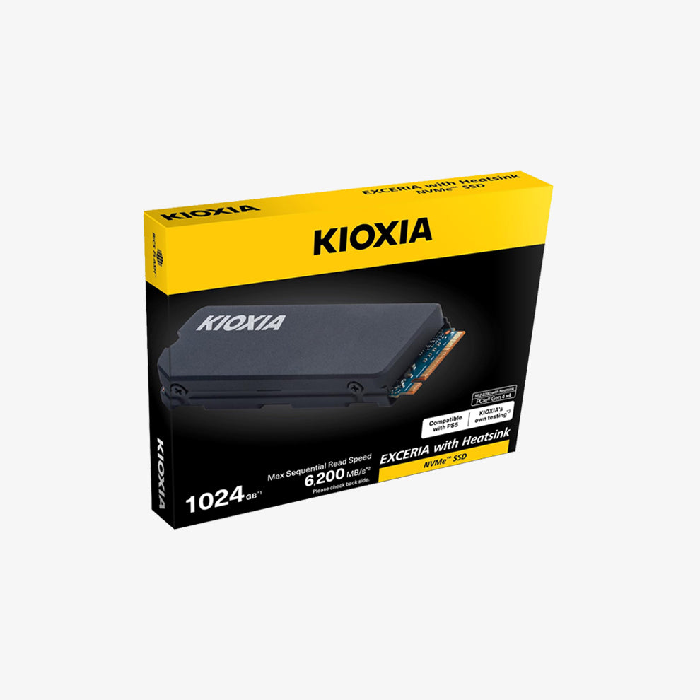 KIOXIA EXCERIA with Heatsink NVMe SSD 1TB