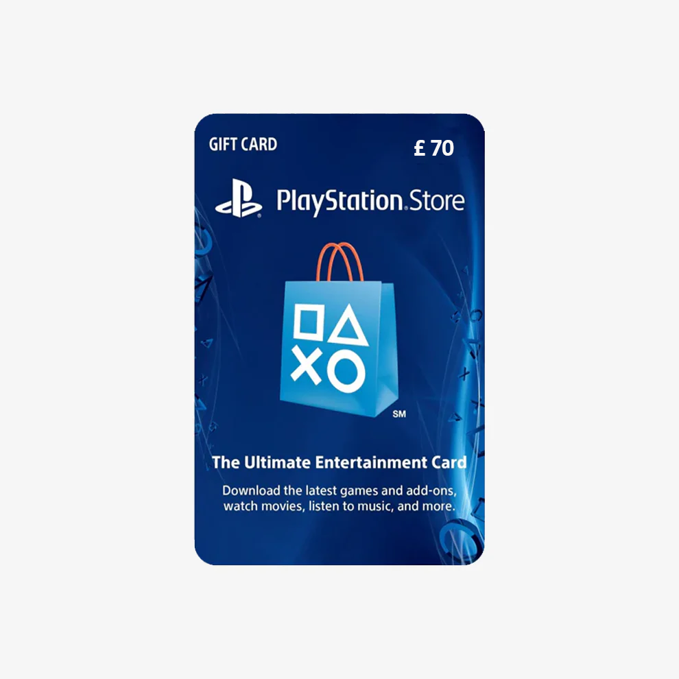 PlayStation Store Gift Card UK - £70