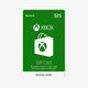 Microsoft Xbox $25 gift card on a white background