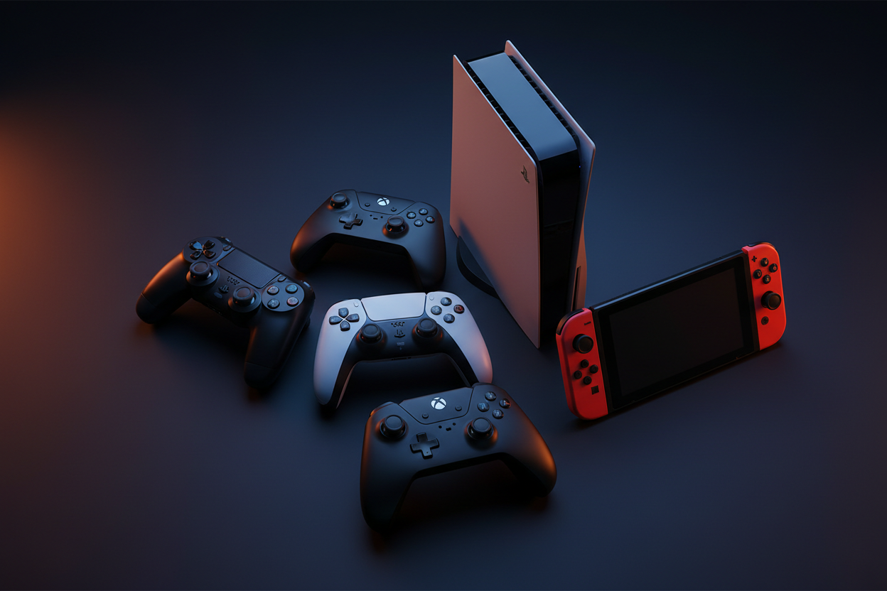 Gaming Hero - PS4, PS5, Xbox, Switch Overhead